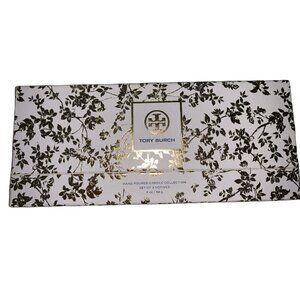 Tory Burch Empty Box from Candle Set 8 x 3.5 x 3.5 White Gold Floral Glam